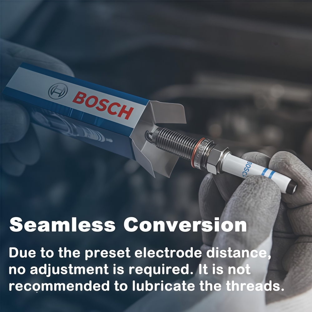 Bosch FR7NI33 Spark Plug Used  - đánh giá và giá Bosch Spark Plug Iridium