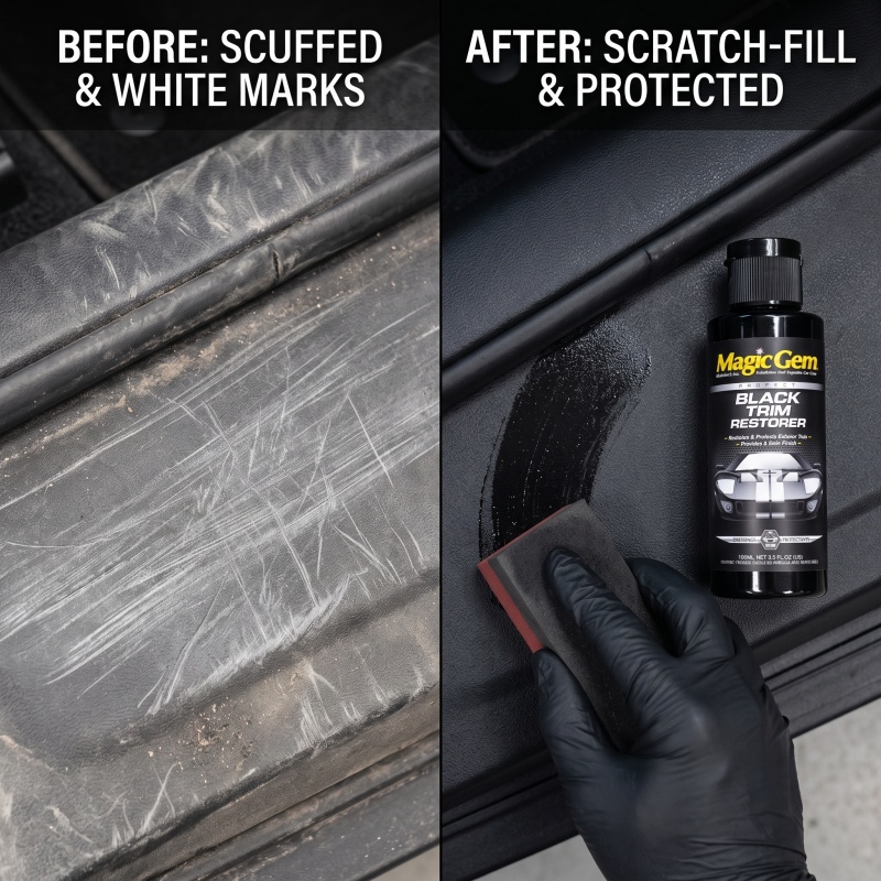 Plastic Restorer For Car Rubbe - đánh giá và giá Trim Restorer Plastic